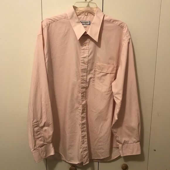 Yves Saint Laurent Other - Yves Saint Laurent 17.5” 34/35 Pink Dress Shirt
